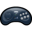 Sega Mega Drive Alternate Icon 64x64 png
